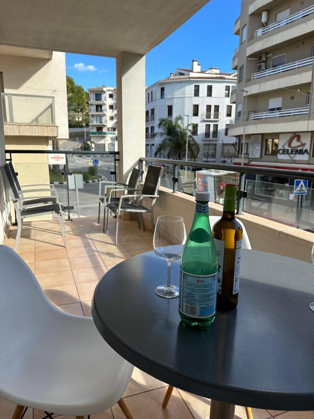 Stadscentrum Moraira Appartement El Sol De Moraira Met Zwembad Eksteriør bilde